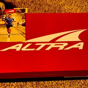 Men’s Black/Red Altra Lone Peak Trail Shoes